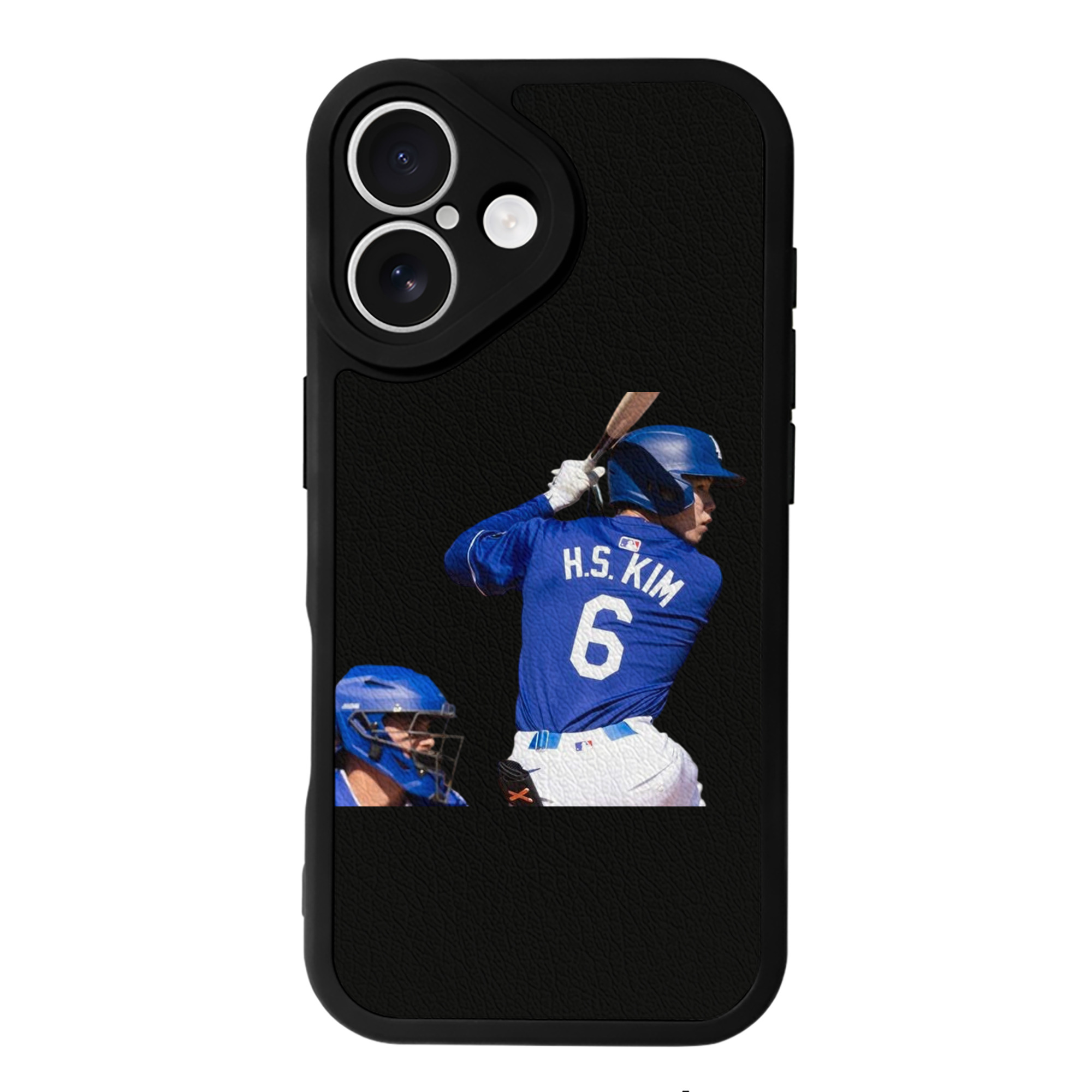  IPhone 16 Silicone Leather Case – UV Print, Lambskin Texture – Perfect Fit, Wireless Charging Compatible, Scratch Resistant, Precise Cutouts – Stylish Protection For IPhone 16